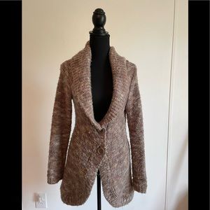 Say What Medium Brown Cardigan